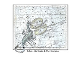 Libra - the Scales and the Scorpion Posters by Alexander Jamieson