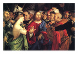 Christ and the Adulteress by Lotto Photo by Lorenzo Lotto