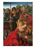 Martyrdom of Saint Barbara Prints by Lucas Cranach the Elder