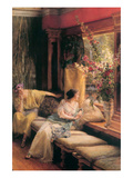 Vain Courtship Posters by Sir Lawrence Alma-Tadema