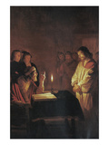 Christ in Front of the High Priest Pósters por Gerrit van Honthorst Christ in Front of the High Priest Pósters por Gerrit van Honthorst