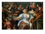 Merry Company on a Terrace, Ca. 1673–75 Posters by Jan Steen