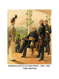 Winfield Scott at the Point - 1858 - 1861 - Cadet Reporting Photo by Henry Alexander Ogden