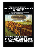 Play the Greater Game Posters par Riddle & Co, Johnson