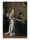 Singing a Pathetic Song Prints by Thomas Eakins