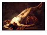 Male Nude; Hector Prints by Jacques-Louis David