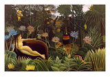 The Dream Posters tekijänä Henri Rousseau The Dream Posters tekijänä Henri Rousseau