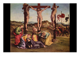 Crucifixion Print by Luca Signorelli