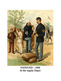 Fatigued - 1888 - at the Supply Depot Posters by Henry Alexander Ogden