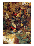 Procession to Cavalry - Detail Posters by Pieter Breughel the Elder