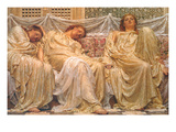 Dreamers Posters by Albert Joseph Moore