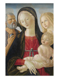 Madonna and Child with Saints Jerome and Mary Magdalene, Prints by Neroccio Di Landi