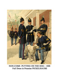Non-Coms Putting on the Dog - 1888 - Full Dress in Prussian Pickelhaube Posters by Henry Alexander Ogden