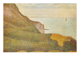 Cranes at the Port of Bessin Photo by Georges Seurat