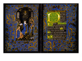 Descent of the Holy Spirit; the Black Hours Print
