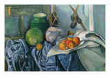 Still Life with Ginger Jar and Egg Plants Julisteet tekijänä Paul Cézanne Still Life with Ginger Jar and Egg Plants Julisteet tekijänä Paul Cézanne