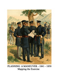 Planning a Maneuver - 1841 - 1850 - Mapping the Exercise Prints by Henry Alexander Ogden