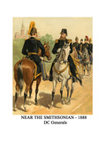 Near the Smithsonian - 1888 - Dc Generals Posters by Henry Alexander Ogden