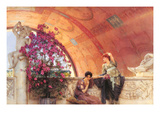 Unconscious Rivals Print by Sir Lawrence Alma-Tadema