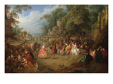 The Fair at Bezons Posters par Jean-Baptiste Pater
