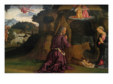 The Nativity, Predella Panel, 1480S Posters by Antoniazzo Romano