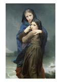 The Storm Print by William Adolphe Bouguereau