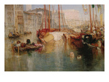 The Grand Canal in Venice Poster von J.M.W. Turner