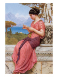 The Billet Doux Prints by John William Godward