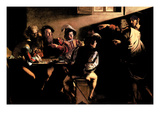 The Calling of Saint Mathew Poster von Caravaggio 