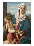 Madonna and Child with the Infant Saint John the Baptist Prints by Michele da Verona 