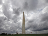 APTOPIX Washington Monument Photographic Print by Jacquelyn Martin