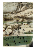 Hunters in the Snow - Detail Posters by Pieter Breughel the Elder