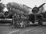 WWII Flying Fortress Crew 1942 Photographic Print by  Anonymous