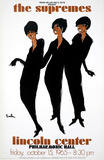 The Supremes, Lincoln Center Samlertryk af Joe Eula The Supremes, Lincoln Center Samlertryk af Joe Eula