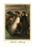 Hoarders and the Starving Poster by L. Massard
