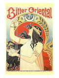 Bitter Oriental Posters by Alphonse Mucha