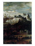 Beginning of Spring - Detail Print by Pieter Breughel the Elder