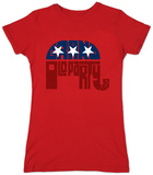Juniors: GOP LOGO - Grand Old Party T-shirts