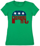 Juniors: GOP LOGO - Grand Old Party T-Shirt
