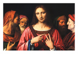 Christ Among the Doctors Print by Bernardino Luini
