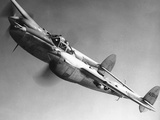 WWII USAF P 38 1945 Photographic Print by  Anonymous