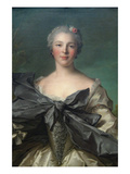 Marie Françoise De La Cropte De St. Abre, Marquise D'Argence Prints by Jean-Marc Nattier