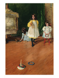 Ring Toss Prints by William Merritt Chase