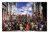 The Marriage at Cana Poster von Paolo Veronese