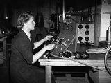 WWII Britain Women Test Instruments Photographic Print by  Anonymous