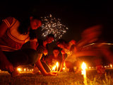 India Hindu Festival Photographic Print by Rajesh Kumar Singh