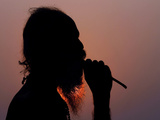 India Hindu Pilgrimage Photographic Print by Rajesh Kumar Singh