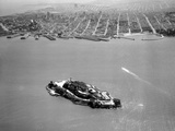 Baie de San Francisco, Alcatraz Photographie par  Anonymous