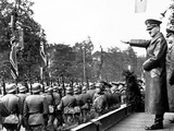 WWII Hitler Salutes Warsaw Photographic Print by  Anonymous