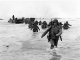 WWII Normandy Invasion Photographic Print by Bert Brandt